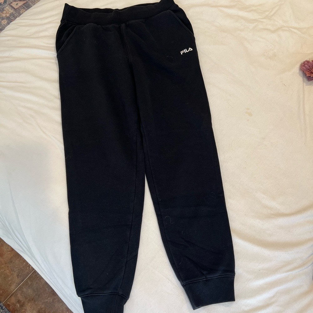 Fila Black Jogger Pants